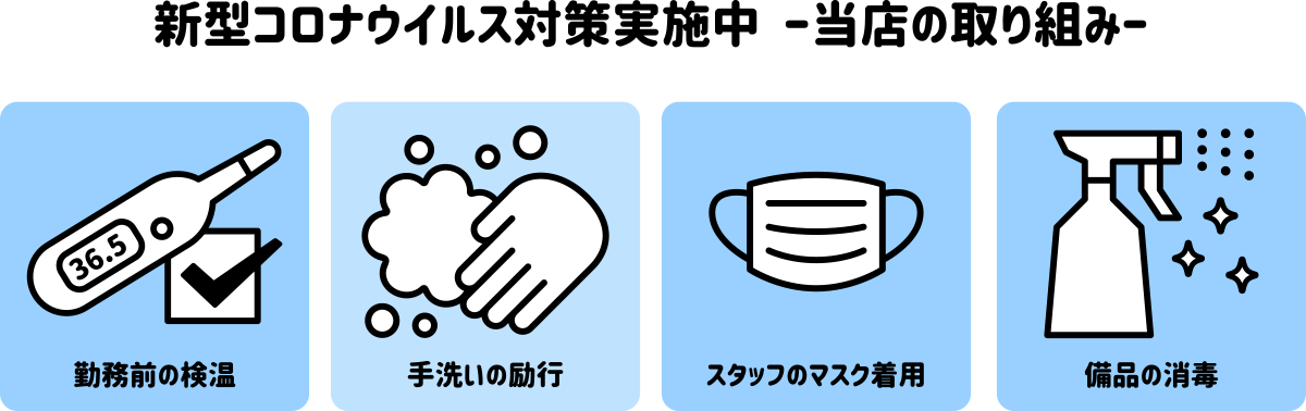 当社のコロナウイルス対応に関して